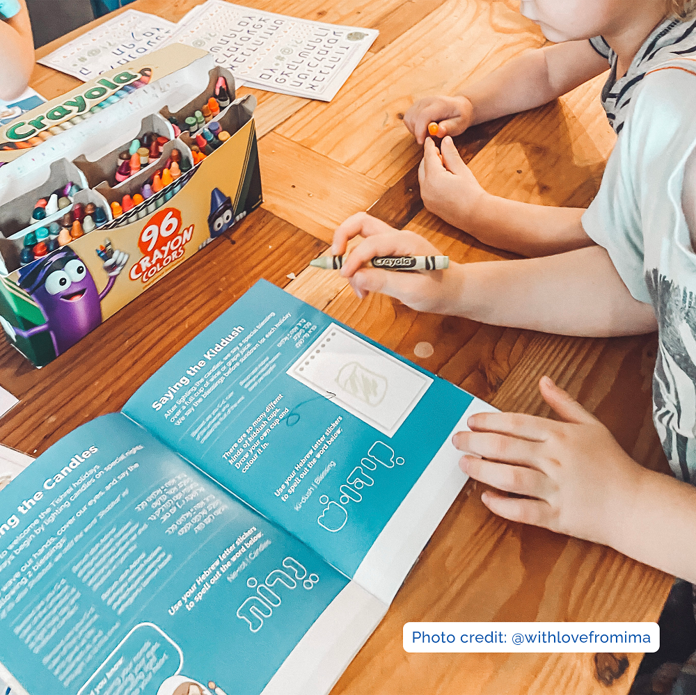 The Jewish Holidays of Tishrei Sticker Activity Bundle