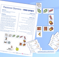 Passover Domino Game - Passover activity for kids