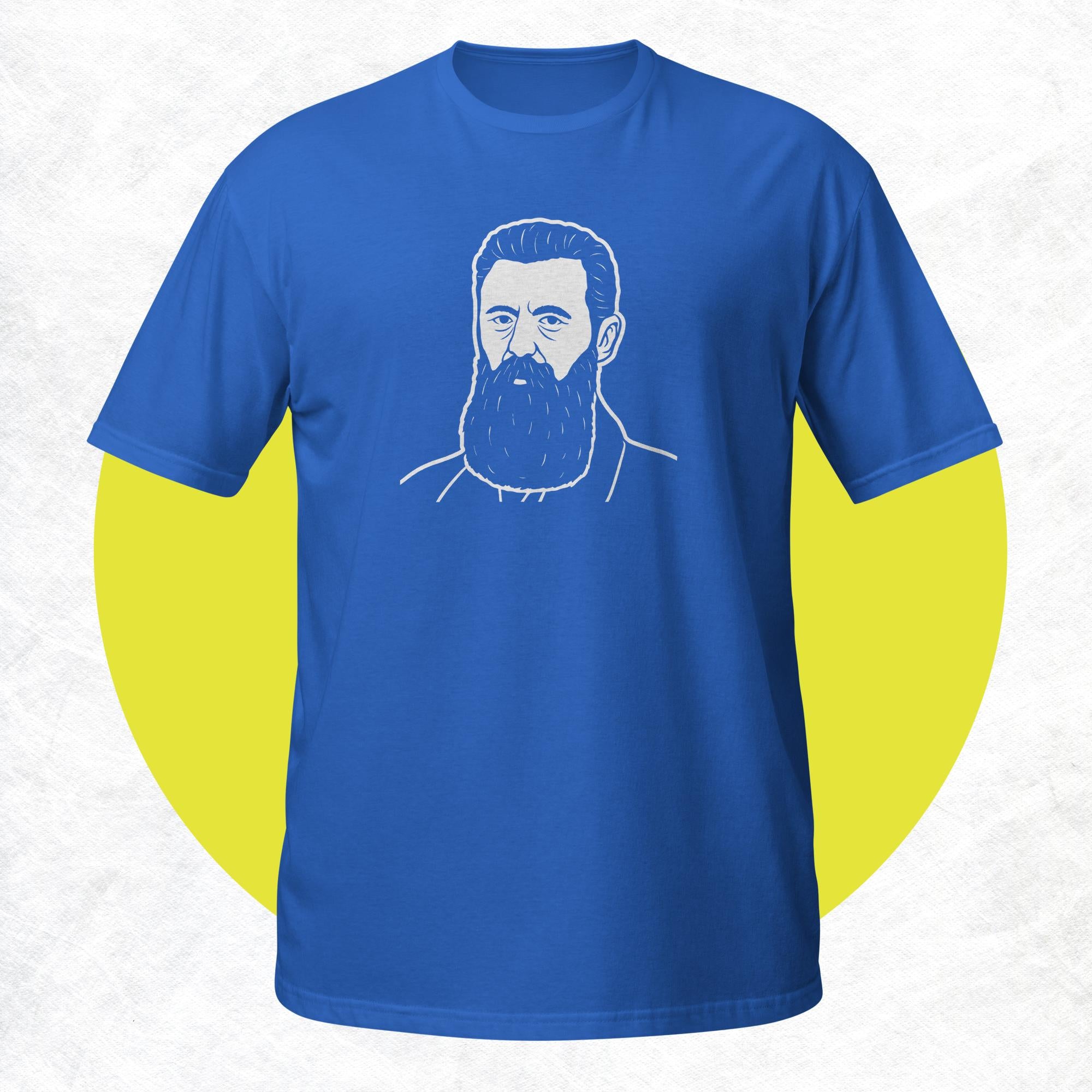 The toe Hohenzollern Twist Shirt 新品 Theodor Herzl T-Shirt – Dream Big, Think Bold – Lee Laa Lou