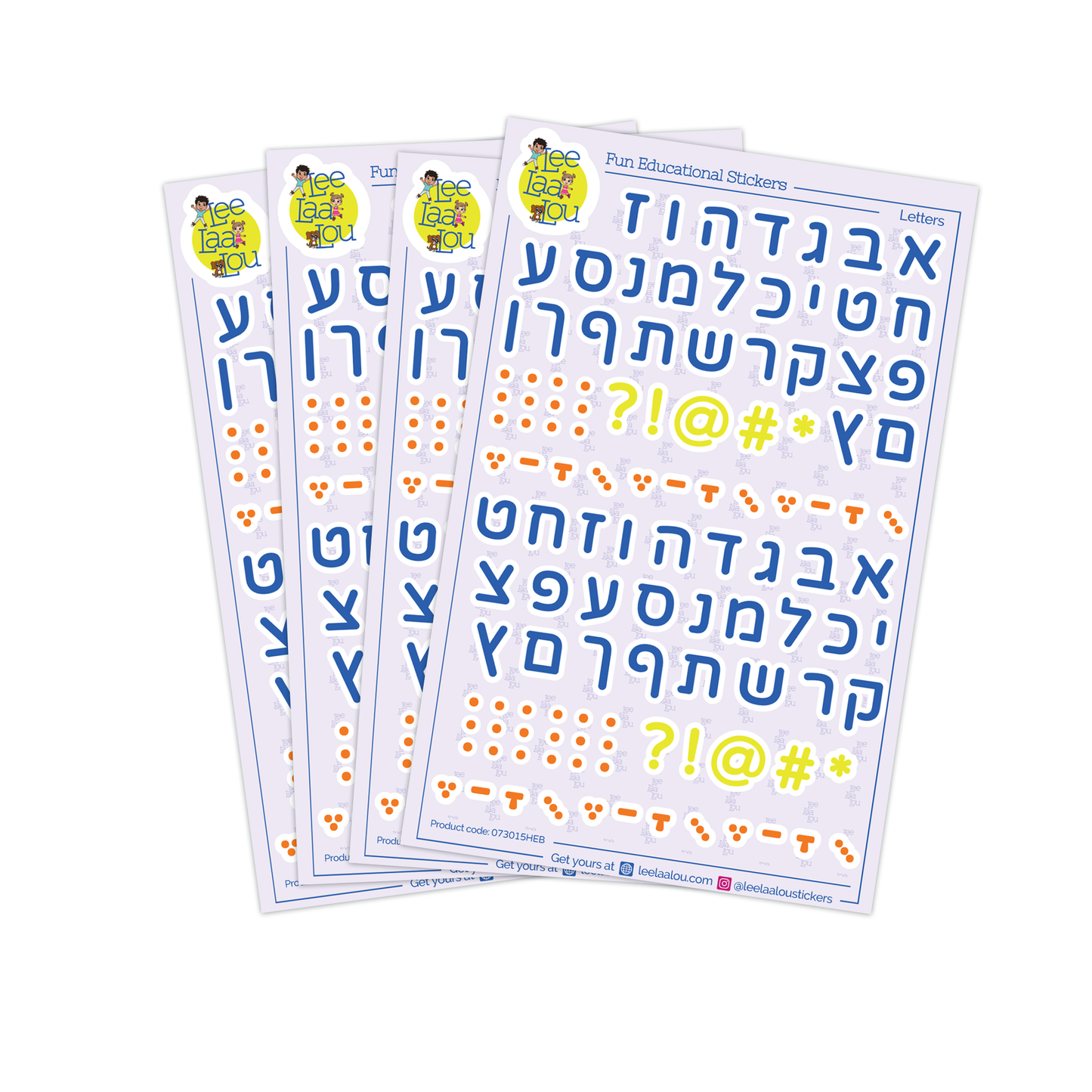 Print Hebrew Letters (Dfus)