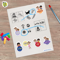 Encouragement stickers in Hebrew and English. Learn how to encourage kids in Hebrew and teach them at the same time. Great stickers for parents, teachers, educators and kids.