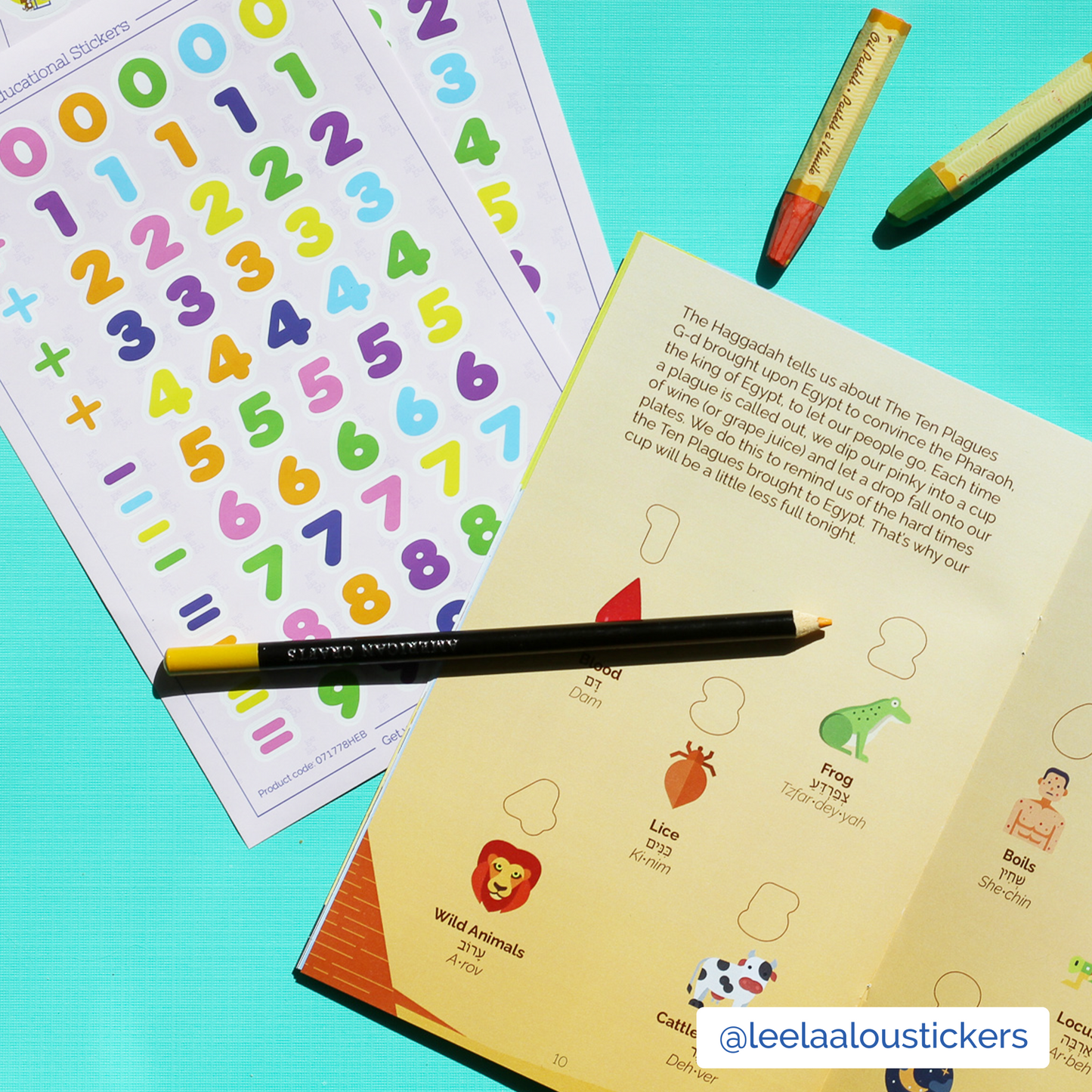 The Passover Haggadah Companion - A sticker activity booklet
